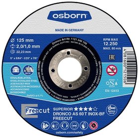 osborn - Trennscheibe AS60TINOXFREE 115X2/1X22,23 T41