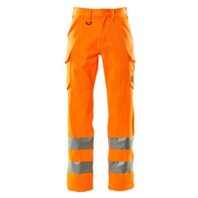 MASCOT® - Hose mit Schenkeltaschen SAFE LIGHT, hi-vis Orange, Größe 82C54