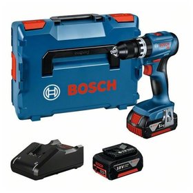 Bosch - Akku-Schlagbohrschrauber GSB 18V-45,  2 x Akku GBA 18V 3.0Ah, L-BOXX (06019K3305)