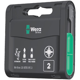 Wera® - Bit-Box 20 BTH PZ2x 25mm 20er Box