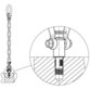 HALDER - Gewindetragbolzen, selbstsichernd | d1=M30 / l1=35 mm / Vergütungsstahl | 22352.0030