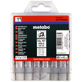 metabo® - HSS-G-Bohrerkassette, 7-teilig (627979000)