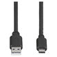 hama® - USB-C-Kabel, 1,80m, schwarz, 00135741, USB 2.0, USB-C-Stecker - USB-A-Stecker