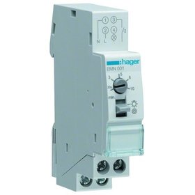 hager - Treppenlichtzeitschalter REG elektr 1TE 230VAC 3-/4-Leiter-Schaltung nachschaltb