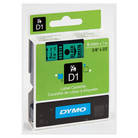 DYMO® - Schriftbandkassette D1 S0720740 9mm x 7m schwarz auf grün