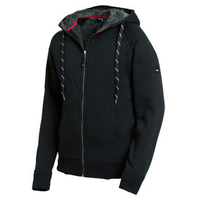 FHB - Sweater-Jacke JÖRG schwarz, Größe 2XL