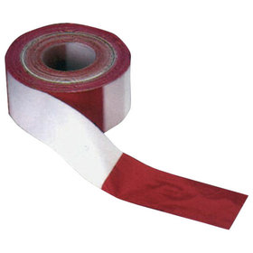 Kelmaplast - Absperrband 100 m-Rolle, rot/weiß