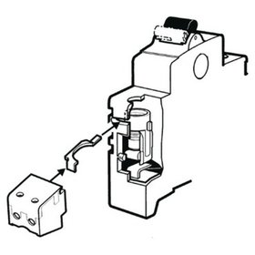 ABB - Hilfsschalterblock 1S integr 2A/AC Schraub