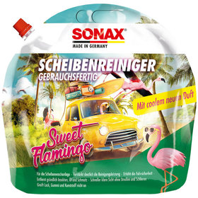 SONAX® - Scheibenreiniger gebrauchsfertig Sweet Flamingo 3 l