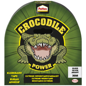 Pattex® - Crocodile Klebeband silber 30m
