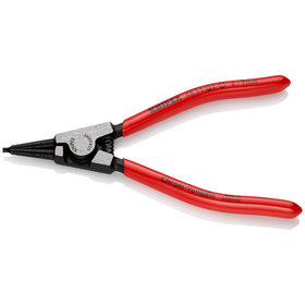 KNIPEX® - Sicherungsringzange für Greifringe auf Wellen schwarz atramentiert, mit Kunststoff überzogen 140 mm 4611G1