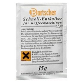 Bartscher - Kaffeemaschinen-Entkalker, Pck=30 Beutel á 15g