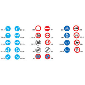 Verkehrszeichen 314 "Parkplatz", 600x600mm