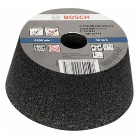 Bosch - Schleiftopf, konisch-Stein/Beton 90mm, 110mm, 55mm, 24