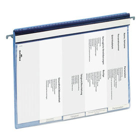 DURABLE - Personalhefter DIN A4 255406 5fach Unterteilung blau