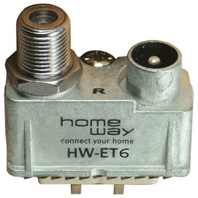 homeway - Verteiler F/IEC 5-1008MHz 10dB