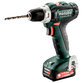 metabo® - Akku-Bohrschrauber PowerMaxx BS 12 (601036500), metaBOX 118, 12V 2x2Ah Li-Power + SC 30