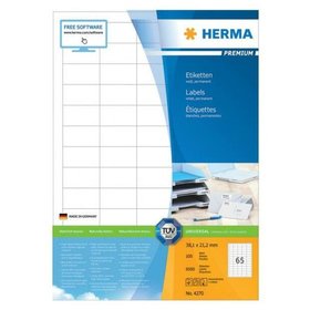 HERMA - Etikett PREMIUM 4336 35,6x16,9mm weiß 2.000er-Pack