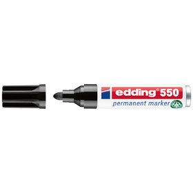 edding - 550 Permanentmarker schwarz