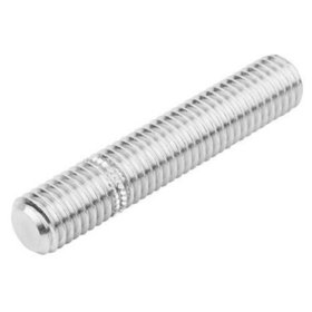 KIPP - GEWINDESTIFT MIT EINSCHRAUBSTOPP D=M04X20, EDELSTAHL BLANK