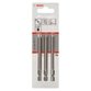 Bosch - Schrauberbit-Set Extra-Hart, 3-teilig, PH2, PZ2, T25, 89 mm (2607001767)