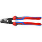 KNIPEX® - StepCut® XL Kabelscheren mit Stufenschnitt mit Comfort-Griffen brüniert 200 mm 9512225