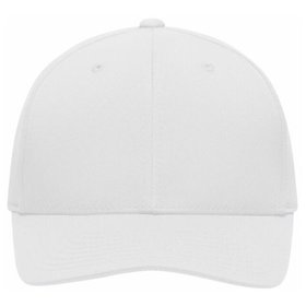 James & Nicholson - Atmungsaktive Flexfit® Cap MB6183, weiß, Größe L/XL