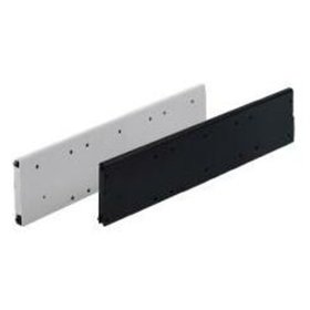 HETTICH - Stahlschubk.-Trennw., doppelwandig, Systema Top 2000 1041576, Kunststoff schwarz