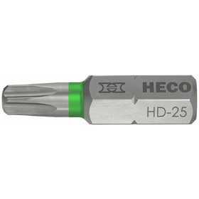 HECO® - Bits, HECO-Drive, HD-25, grün, 10 St.