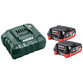 metabo® - Basis-Set 12V 2 x LiHD 4.0 Ah (685301000)