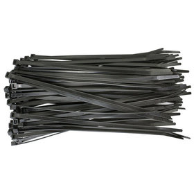 WETEC - Kabelbinder schwarz, 200 x 2,6 mm