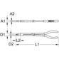 KSTOOLS® - Doppelgelenk-Flachzange, XL