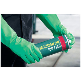 FORTIS AS - Chemikalien-Schutzhandschuh Verdant Kat. III, grün, 12 Paar, Größe 7