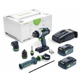 Festool - Akku-Bohrschrauber TDC 18/4 5,2/4,0 I-Set-SCA QUADRIVE