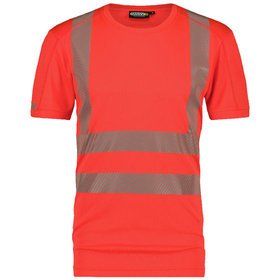 Dassy® - Carter Warnschutz UV-T-Shirt, neonrot, Größe 3XL