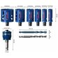 Bosch - EXPERT Tough Material Lochsäge-Set, 22/25/35/40/51/68 mm, 9-tlg. (2608900446)