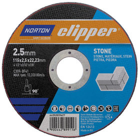 NORTON clipper® - Trennscheibe Stein C30R-115 x 2.5 x 22.23mm