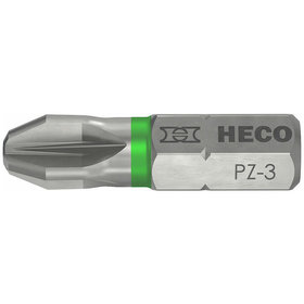 HECO® - Bits, Pozi-Drive, PZD-3, grün, 10 St.