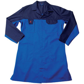 MASCOT® - Berufskittel Parma 00959-330, kornblau/marineblau, Größe C60