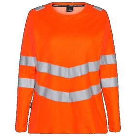 Engel - Safety Damen Langarm-Shirt 9543-182, Orange, Größe 2XL