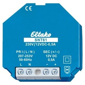 Eltako - Gleichstromversorgung 12V 6W 230VAC 1A kurzschlussfest IP20