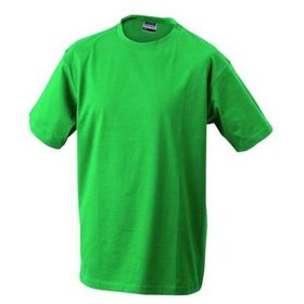James & Nicholson - Komfort T-Shirt Rundhals JN002, irisch-grün, Größe S