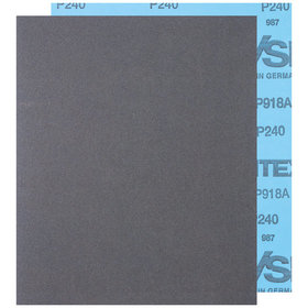 PFERD - wasserfester Papier Schleifbogen 230x280mm BP W SiC240 für Lackbearbeitung