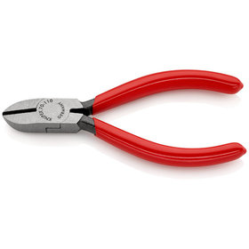 KNIPEX® - Seitenschneider schwarz atramentiert, mit Kunststoff überzogen 110 mm 7001110EAN