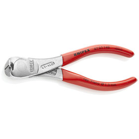 KNIPEX® - Kraft-Vornschneider verchromt, mit Kunststoff überzogen 145 mm 6703140