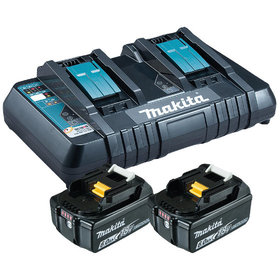 Makita® - Power Source Kit Li 18V 2x 6Ah 199484-8