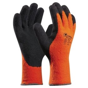 GEBOL - Handschuh Winter Grip 709282 orange, Größe 9