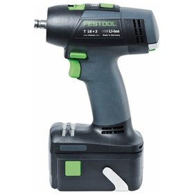 Festool - Akku-Bohrschrauber T 18+3 Li-Basic, Soloversion