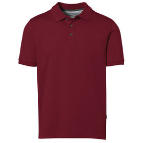 HAKRO - Cotton Tec® Poloshirt 814, weinrot, Größe XS