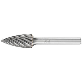 PFERD - Hartmetall Hochleistungsfrässtift INOX Spitzbogen SPG Ø 12x25 mm Schaft-Ø 6 mm für Edelstahl